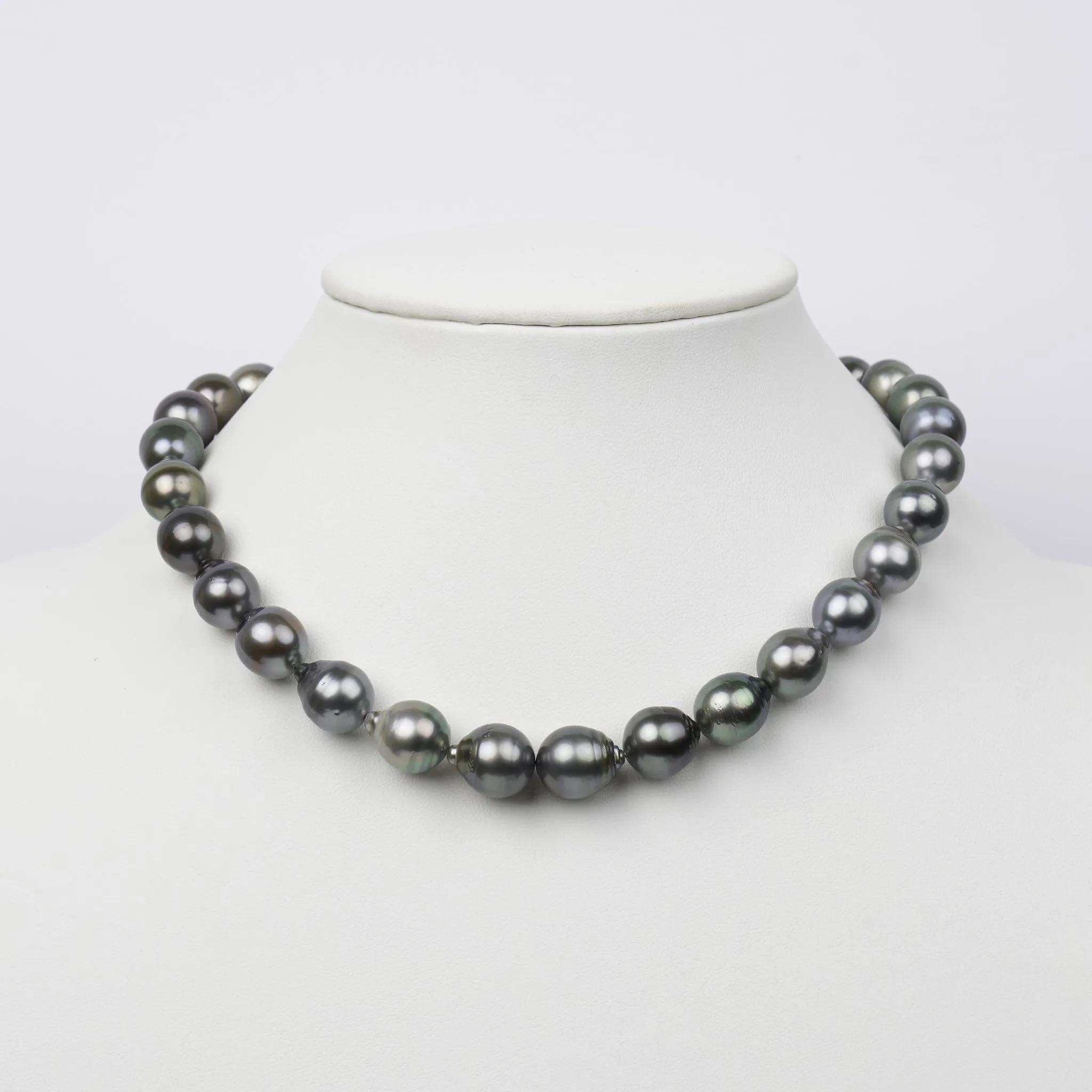 11.0-13.2 mm AA /AAA Tahitian Drop Pearl Necklace