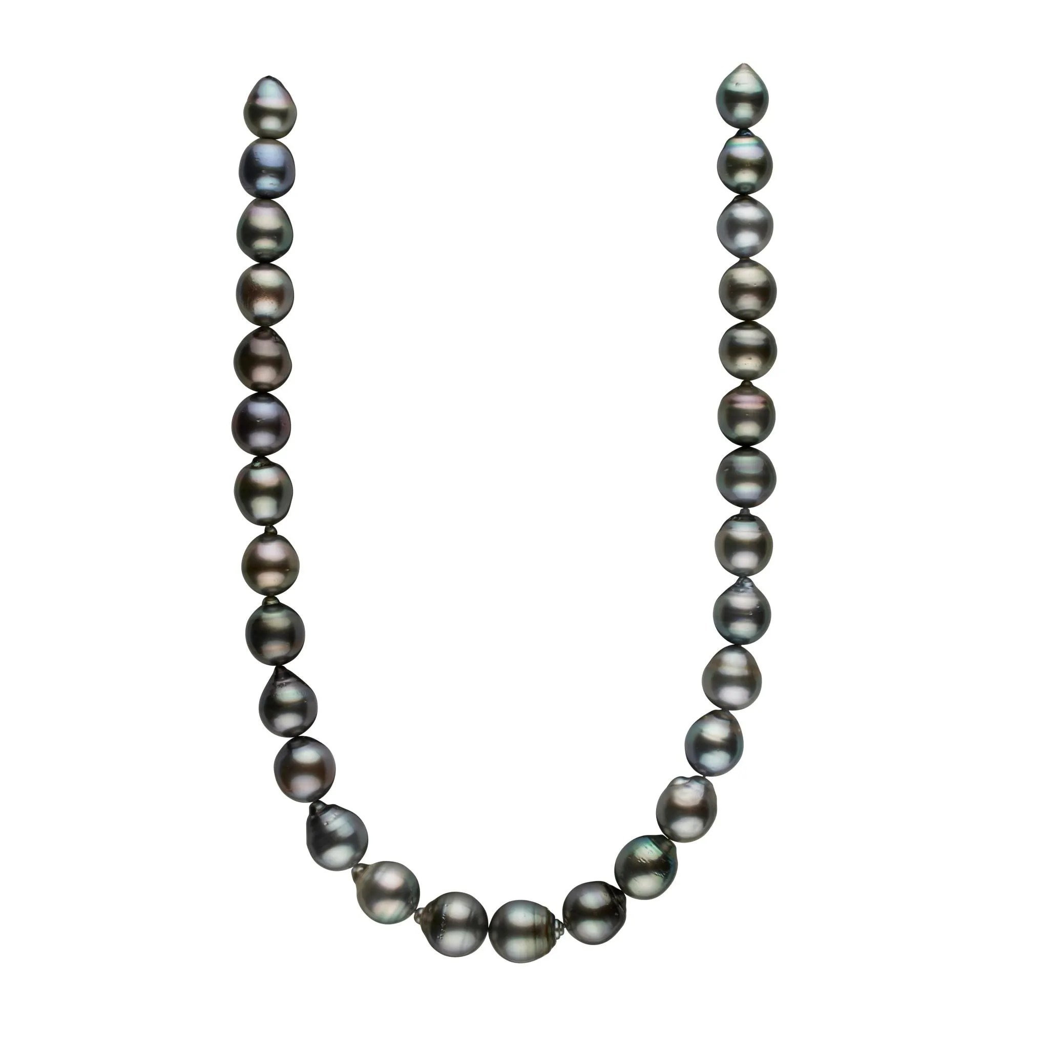 11.0-13.2 mm AA /AAA Tahitian Drop Pearl Necklace