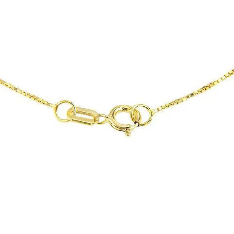 8.5 Carat 14K Solid Yellow Gold Tremble Citrine Necklace