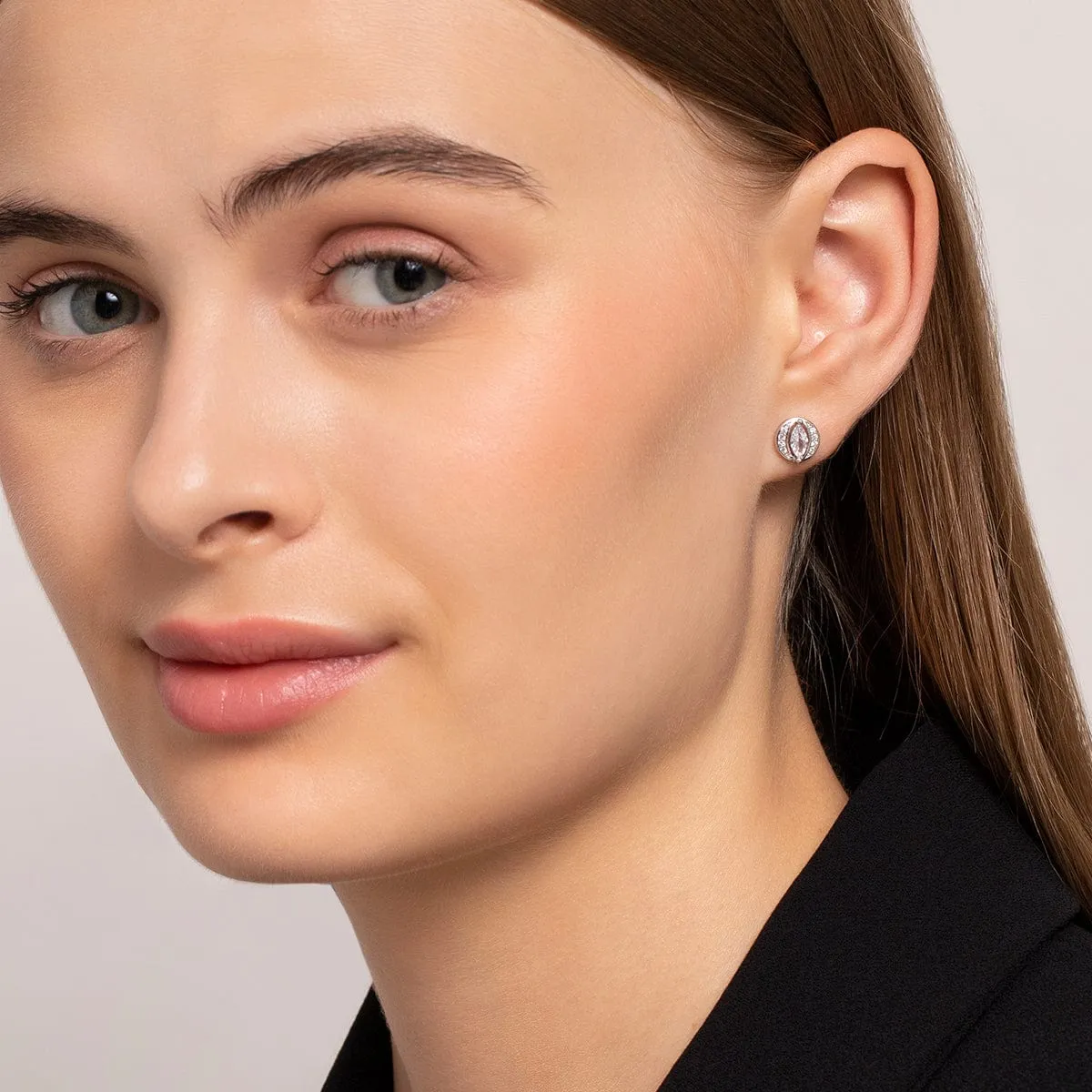 92.5 Silver Earring 161044