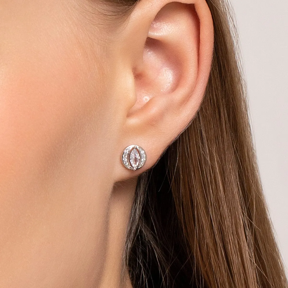 92.5 Silver Earring 161044