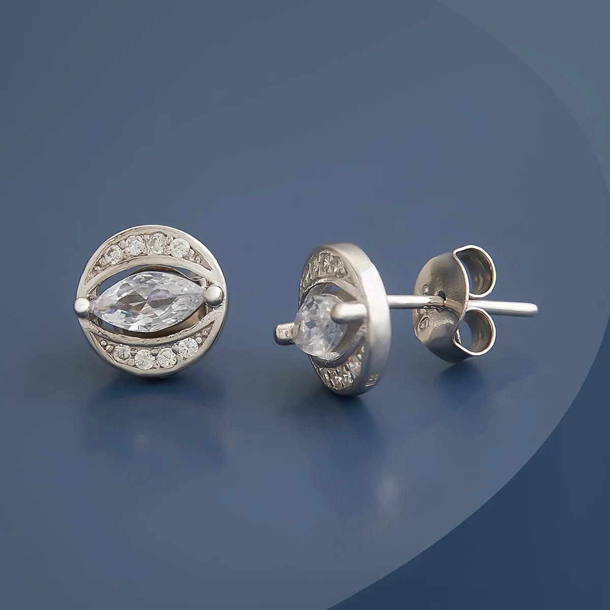 92.5 Silver Earring 161044