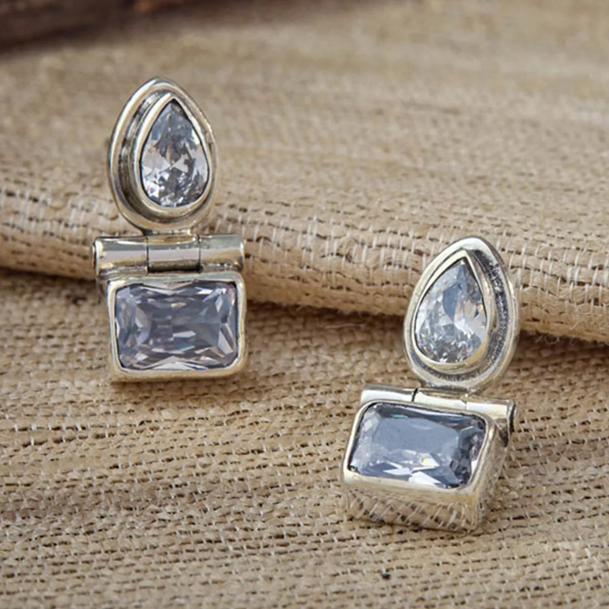 92.5 Silver Earring 161385