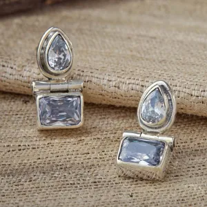 92.5 Silver Earring 161385