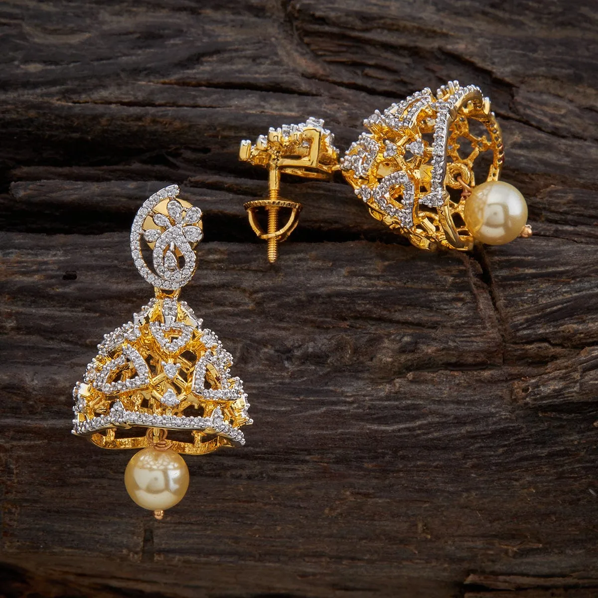 92.5 Silver Zircon Earring 156973