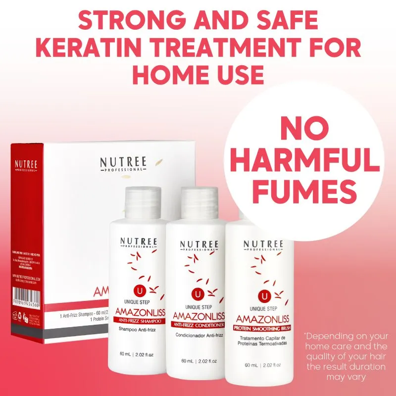 Amazonliss﻿ ﻿Keratin Unique Step Set 2.02 Fl.oz