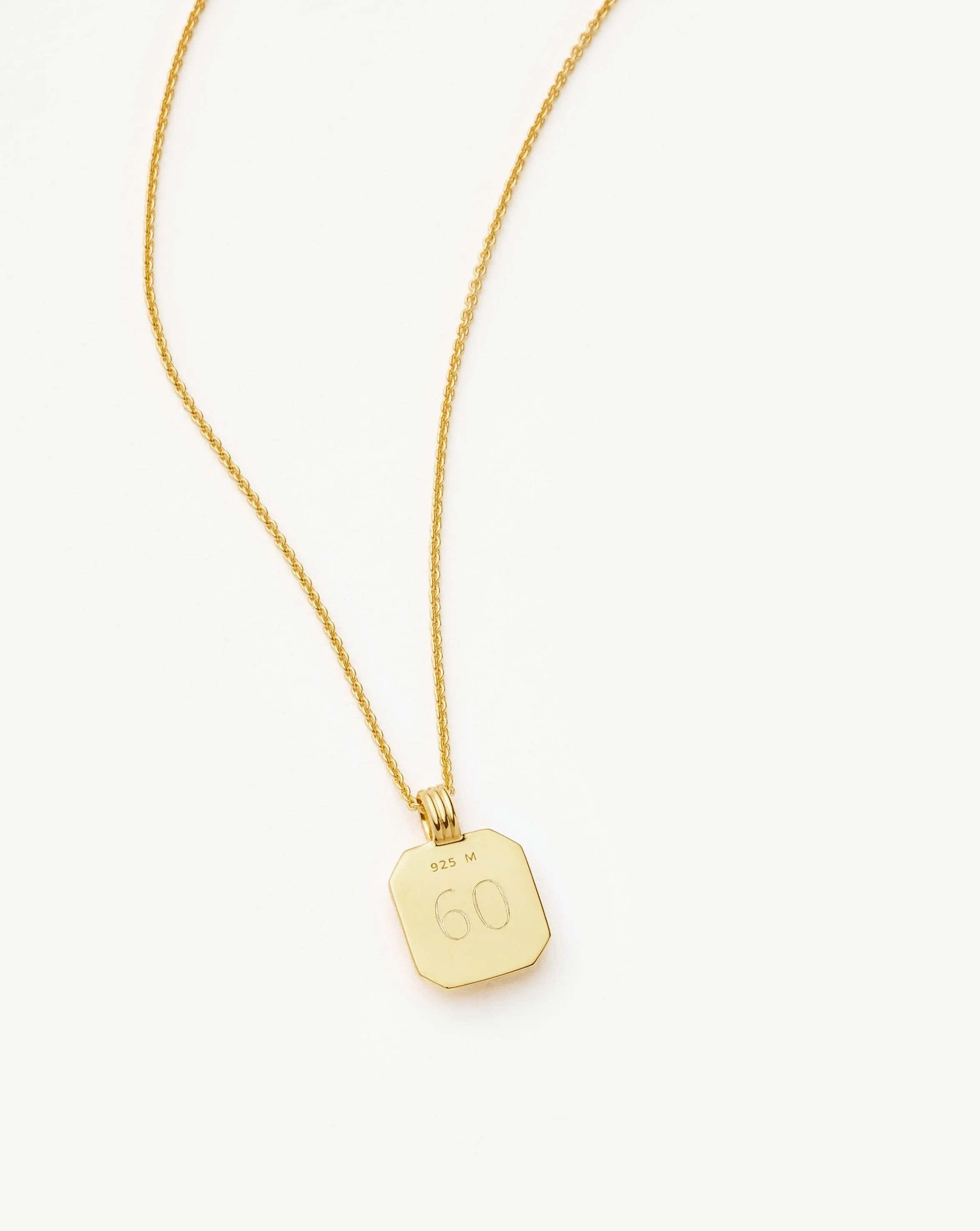 August Birthstone Pendant Necklace | 18ct Gold Vermeil/Peridot