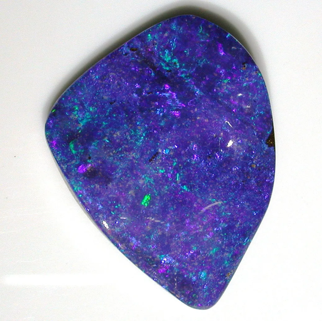 Blue, blue, green,Solid Boulder Opal