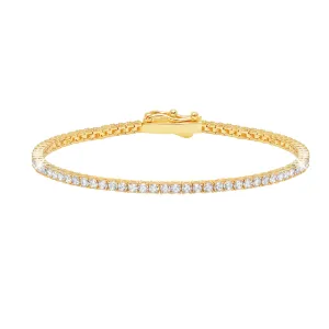 Brilliant Round Cut 2mm Tennis Anklet Sale