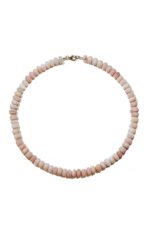 Candy Necklace in Smooth Pink Opal
