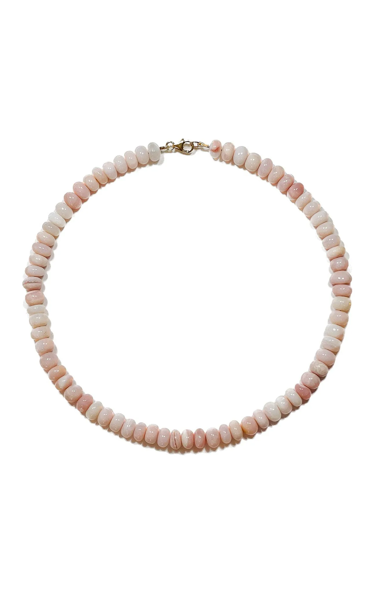 Candy Necklace in Smooth Pink Opal