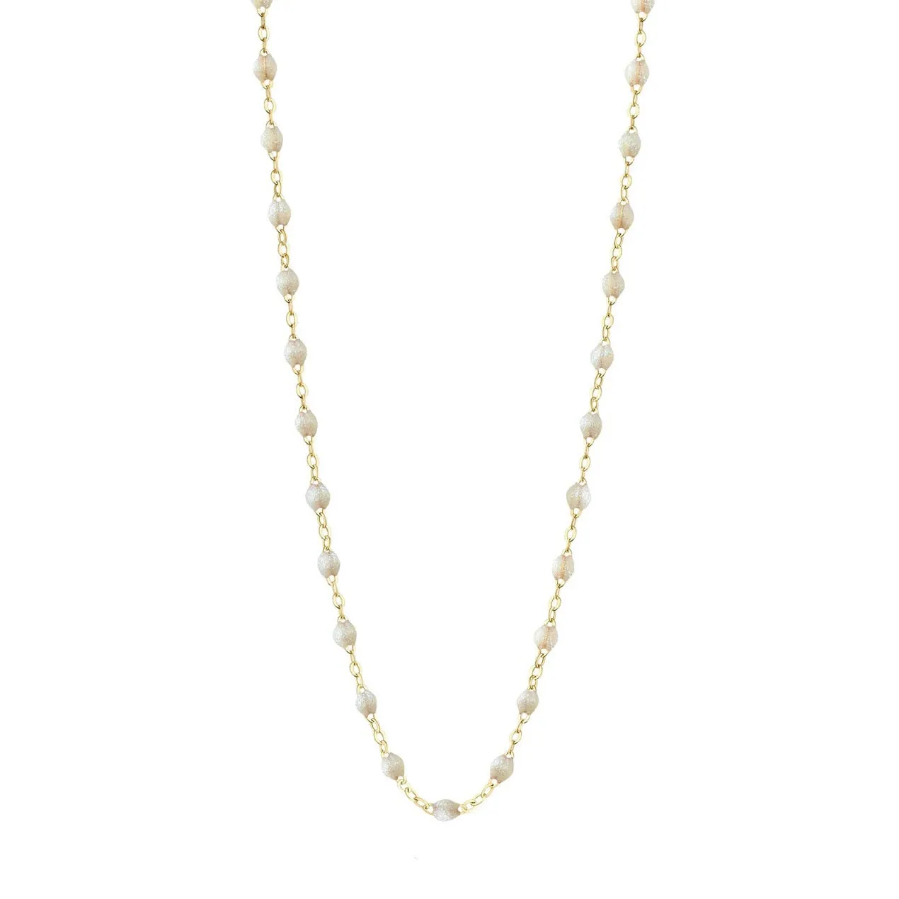 Classic Gigi Opal necklace, Yellow Gold, 16.5"