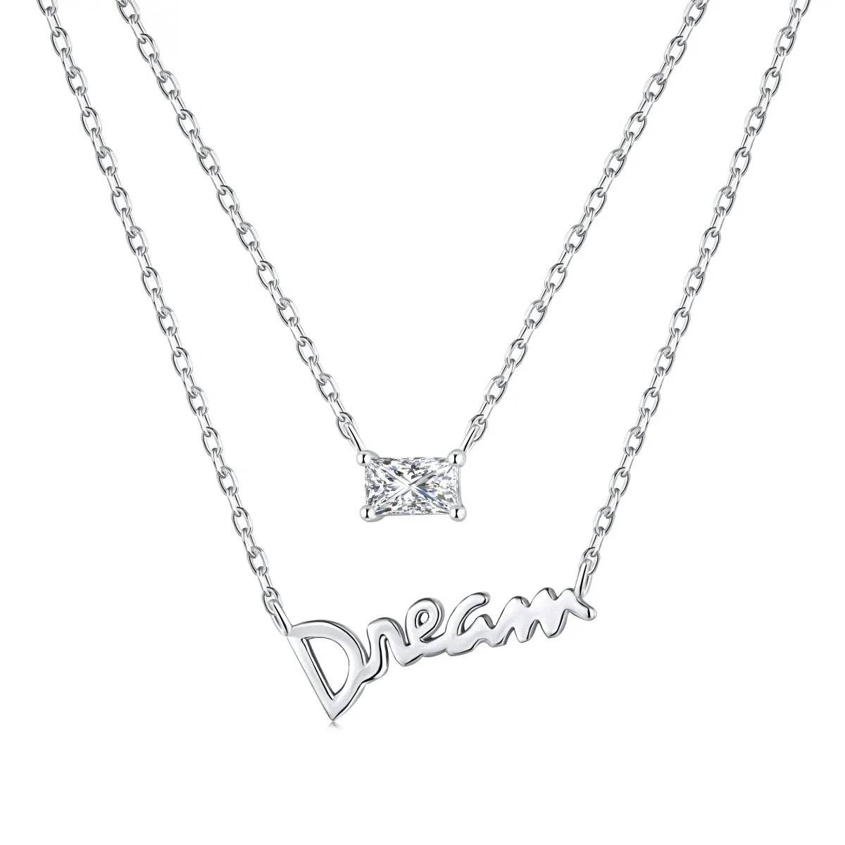 Dainty Double Layer Chain Dream Necklace