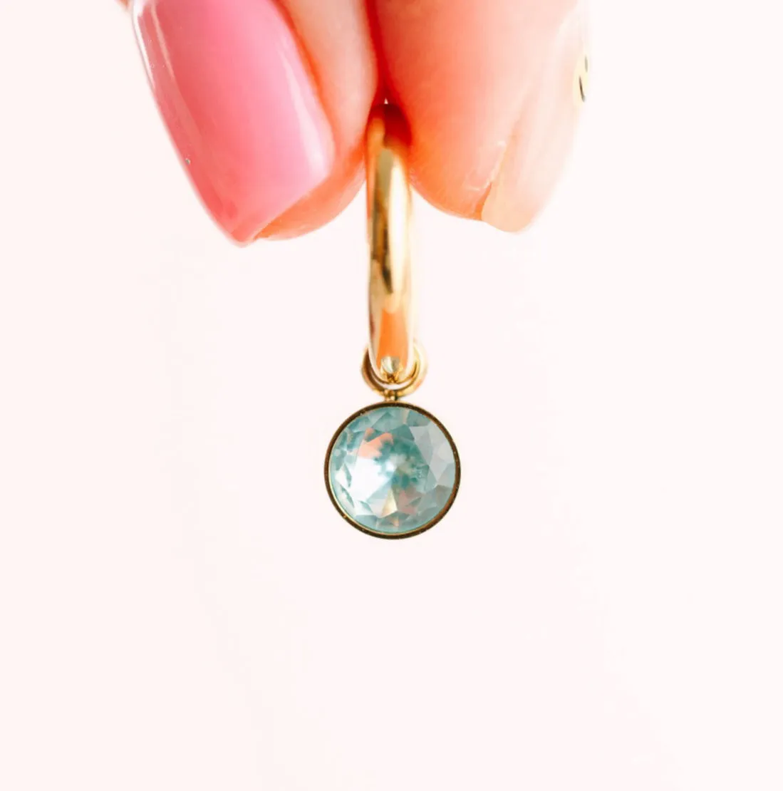 December Charms (Blue Zircon)