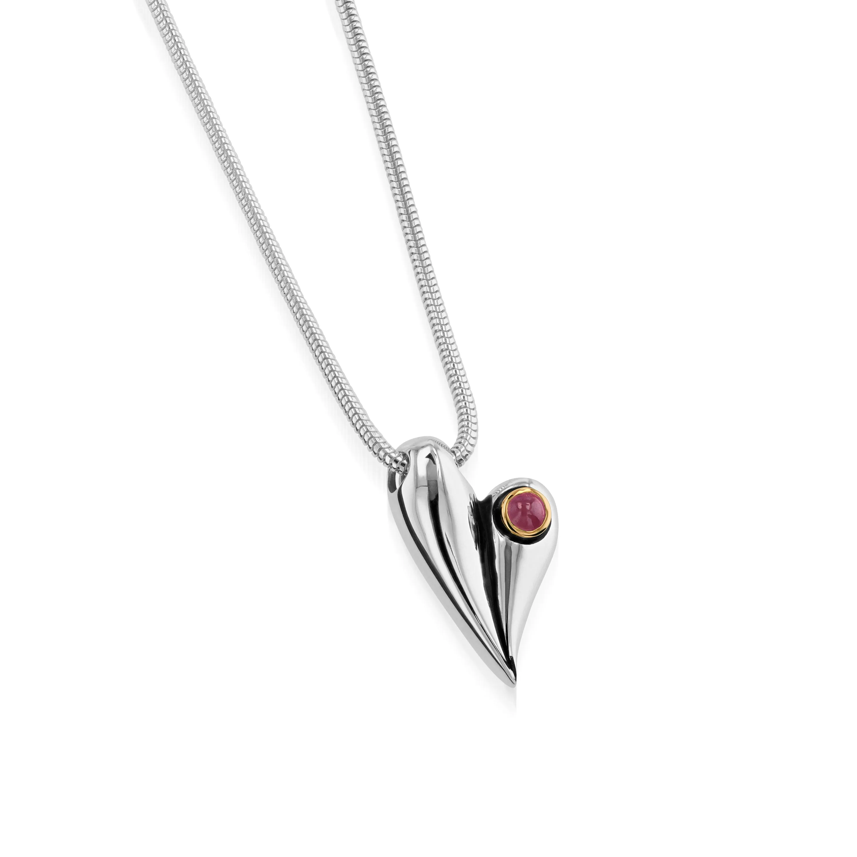 Endearment Small Birthstone Heart Pendant