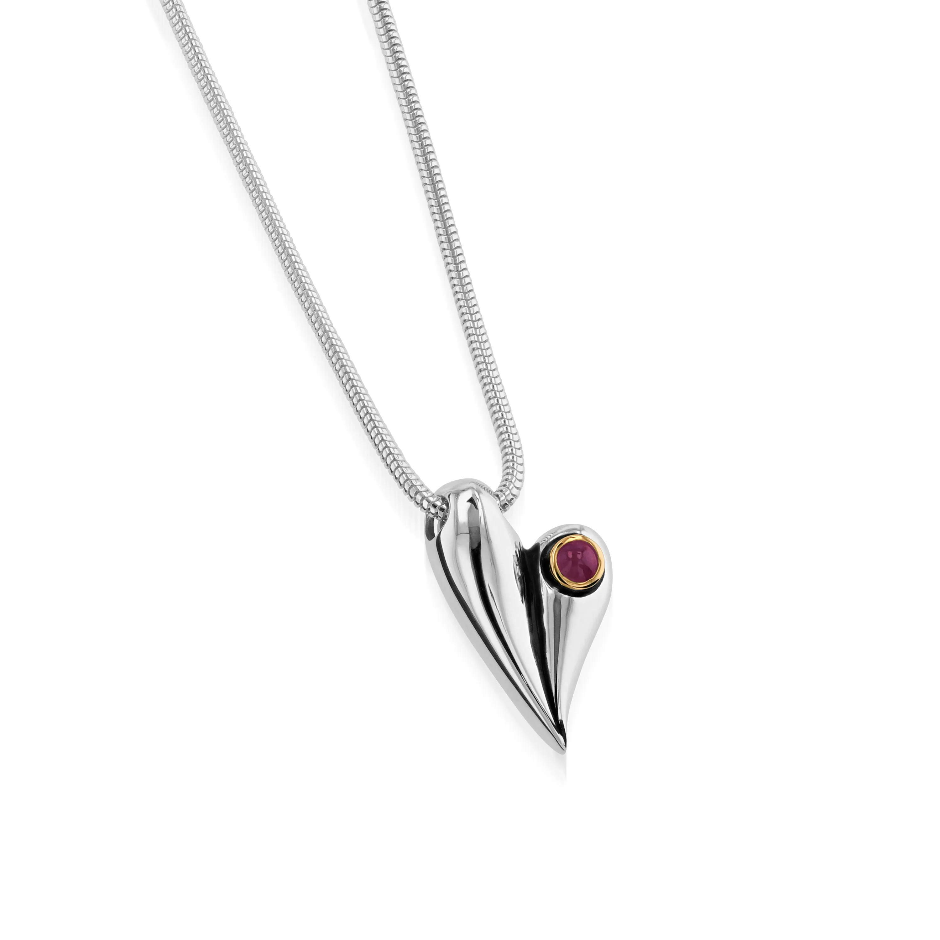 Endearment Small Birthstone Heart Pendant