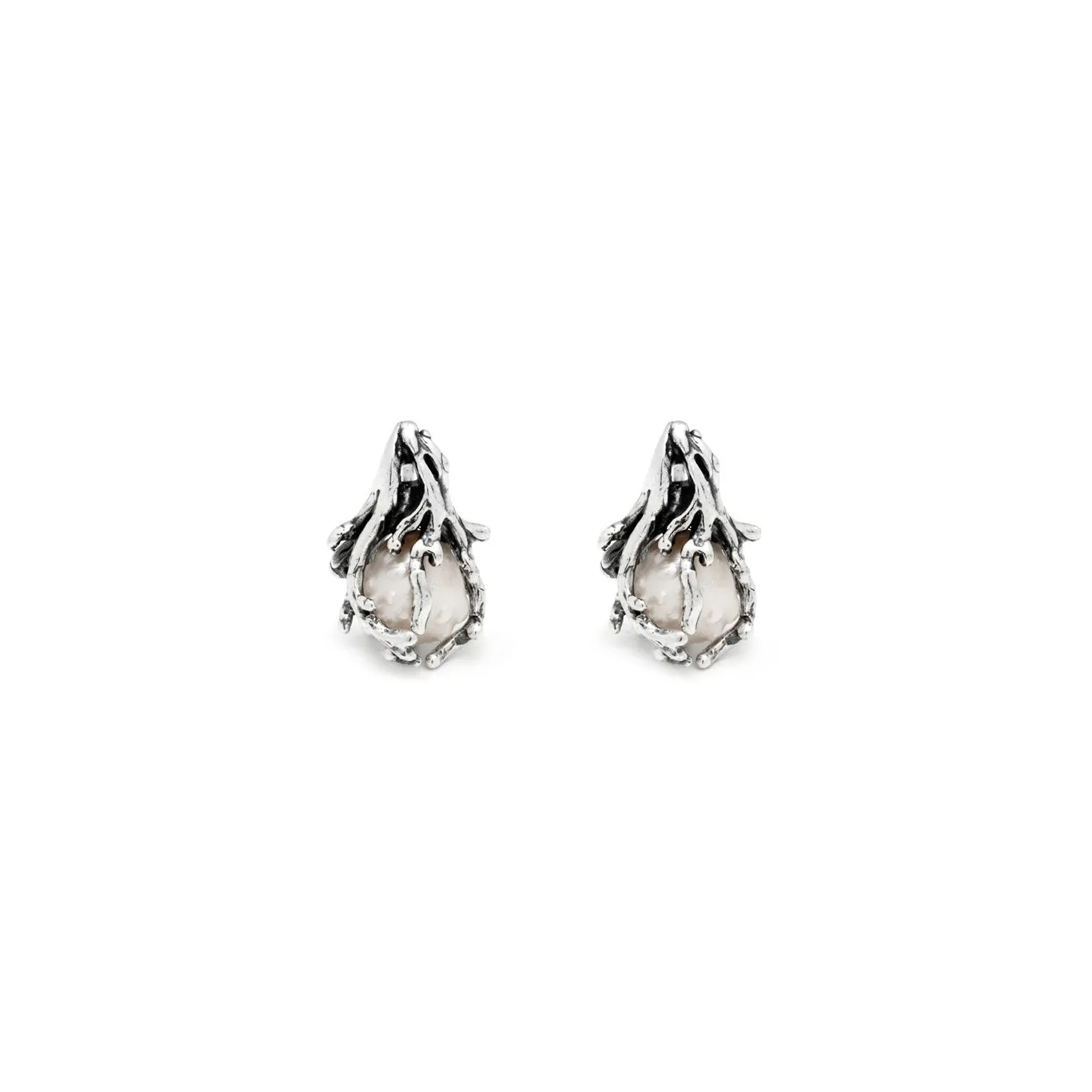 Giovanni Raspini Sterling Silver Southern Sea Earrings
