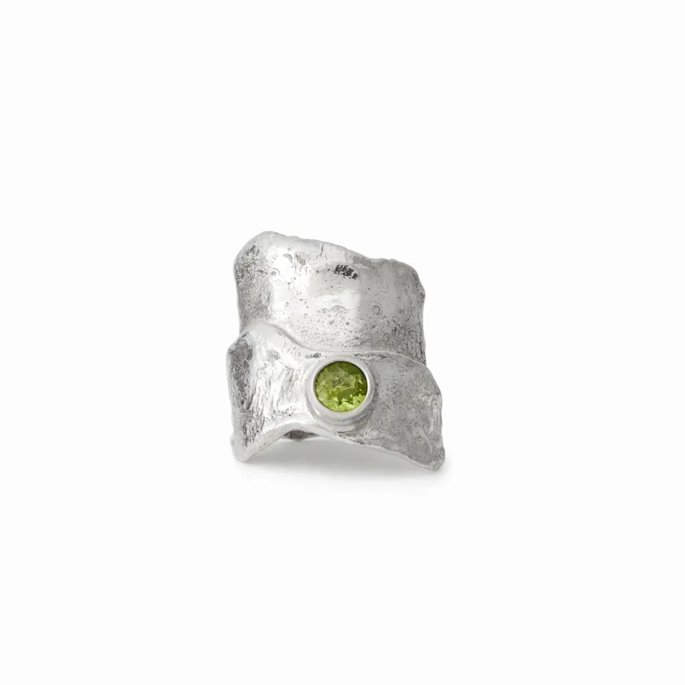 Glacier Peridot Ring