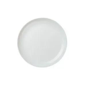 Golden Opal Diwali Plain White Dessert Plate (Set of 6)