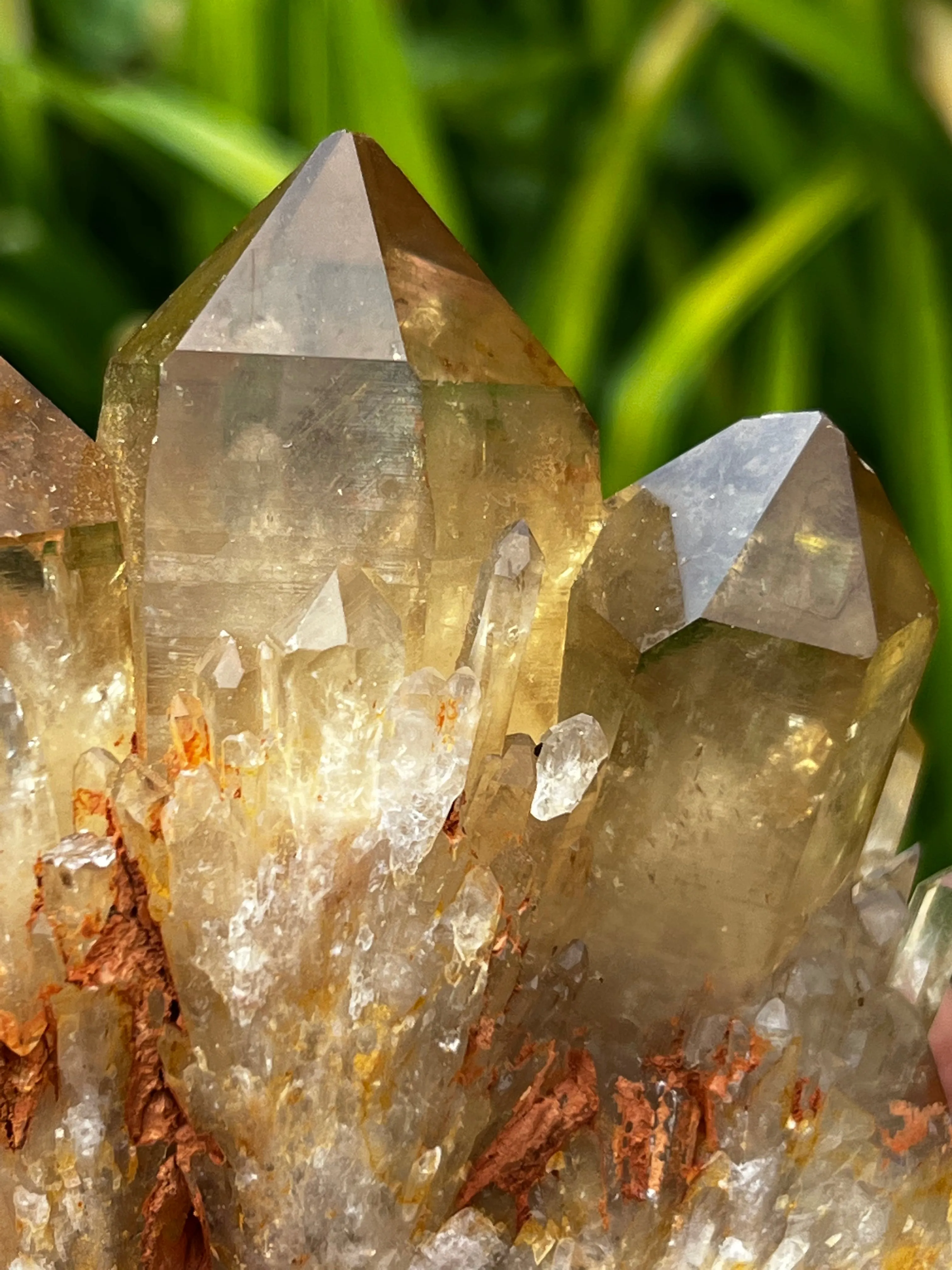Gorgeous Golden Kundalini Quartz Citrine, Democratic Republic of Congo, Lwena, Congo Citrine