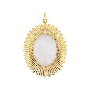 Grand Oval Heirloom Charm