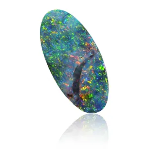 Green Blue Multi Colour Opal