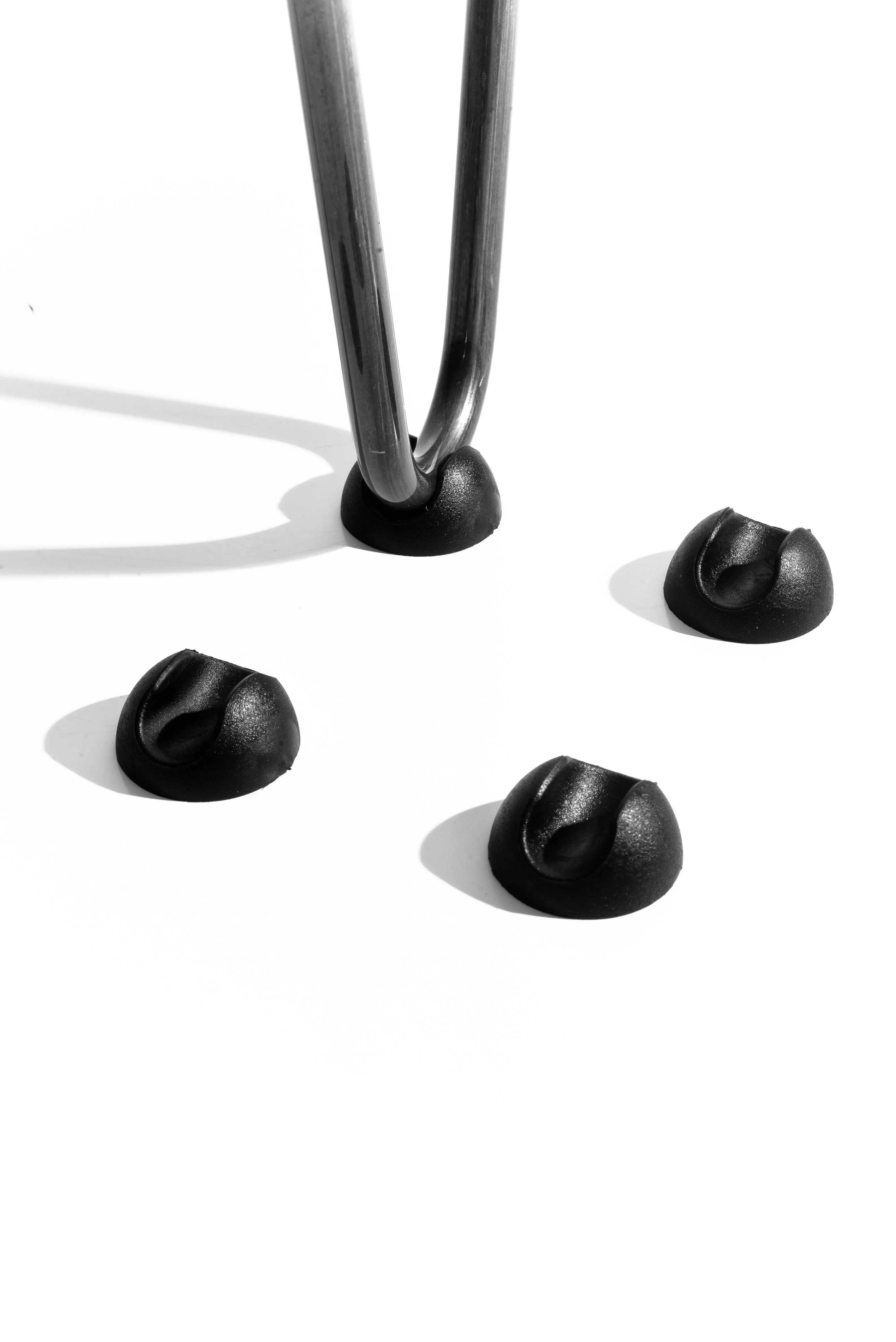 Hairpin Legs Set of 4, 3-Rod Design - Midnight Blue (Navy) Powder Coated Finish