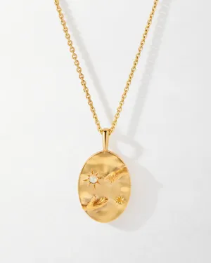 Hand in Hand Opal Necklace