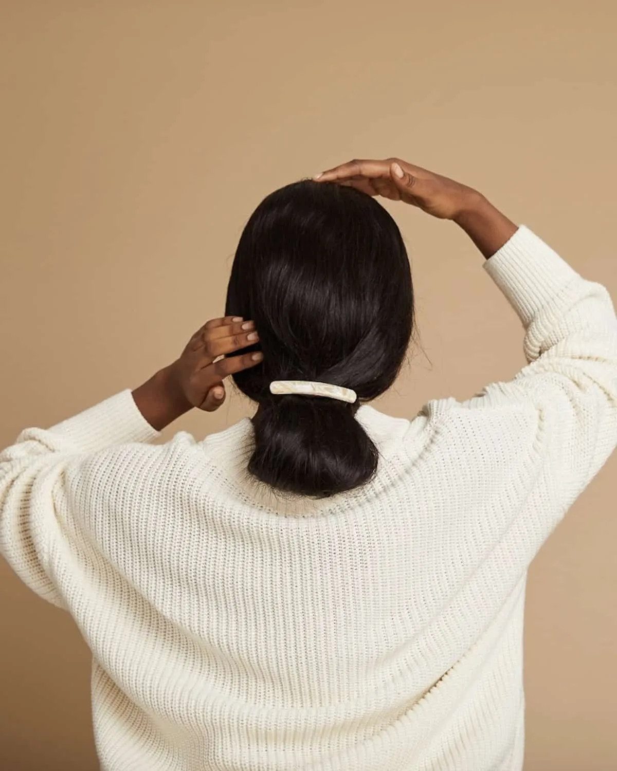 HEIRLOOM BARRETTE IVORY