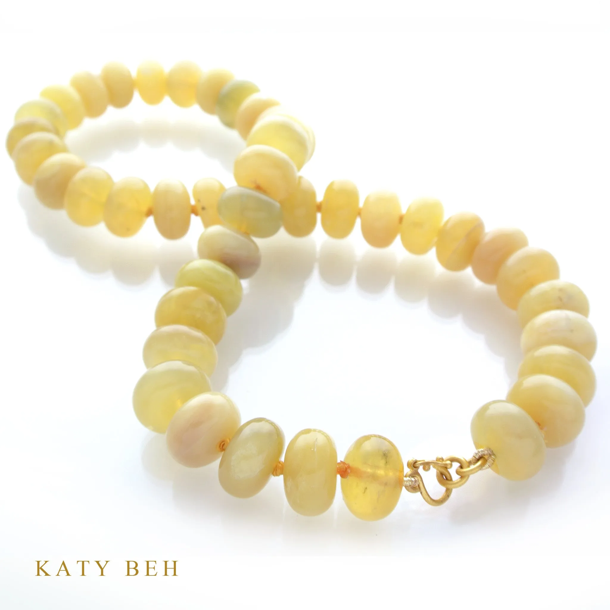 Honey Opal Necklace