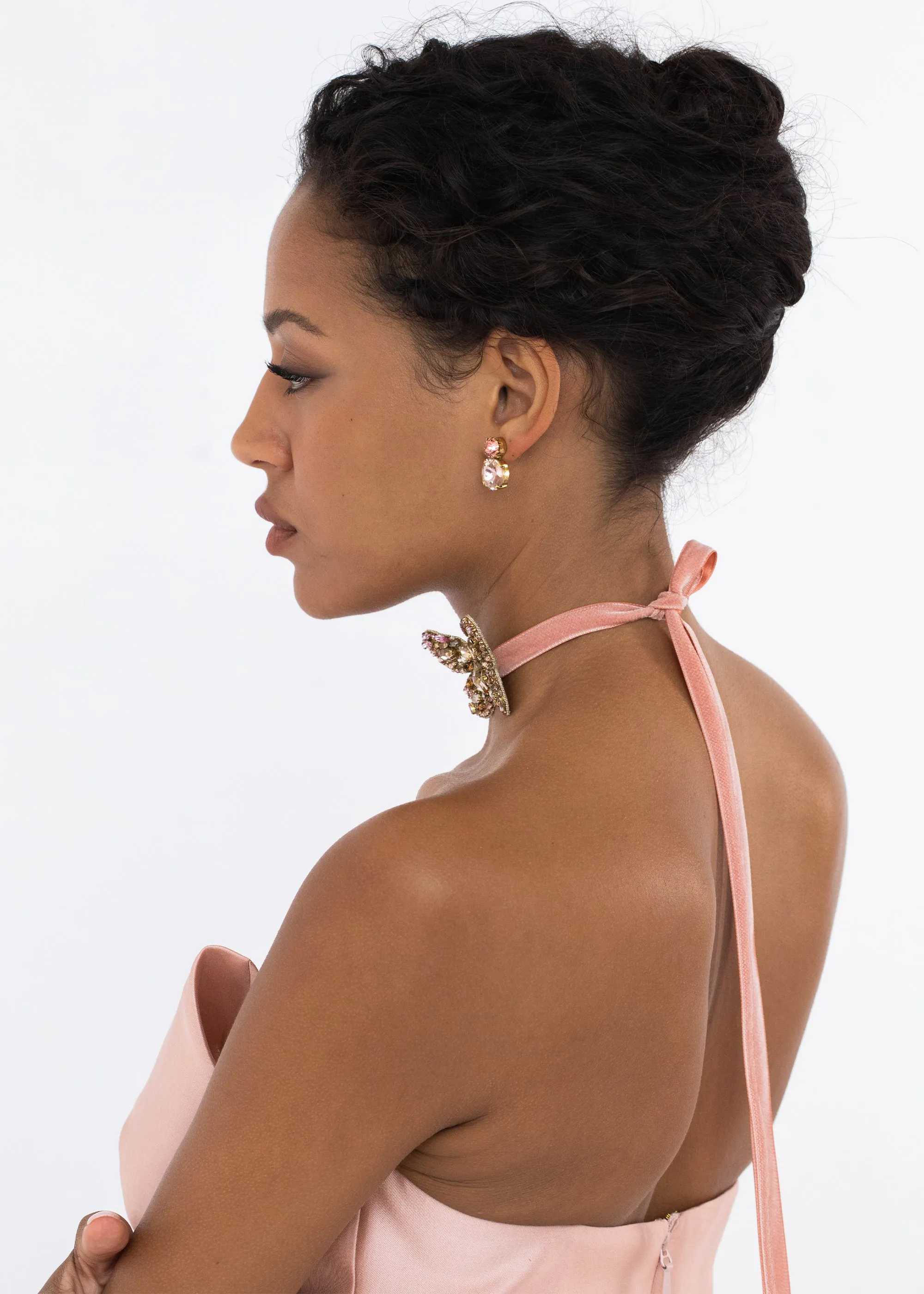 Jules Ribbon Tie -- Topaz