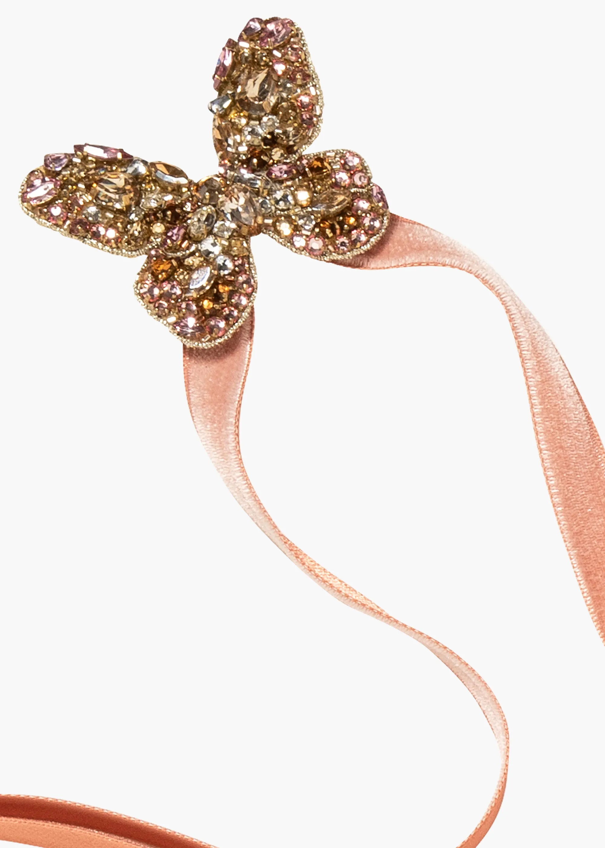 Jules Ribbon Tie -- Topaz
