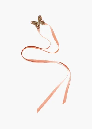 Jules Ribbon Tie -- Topaz