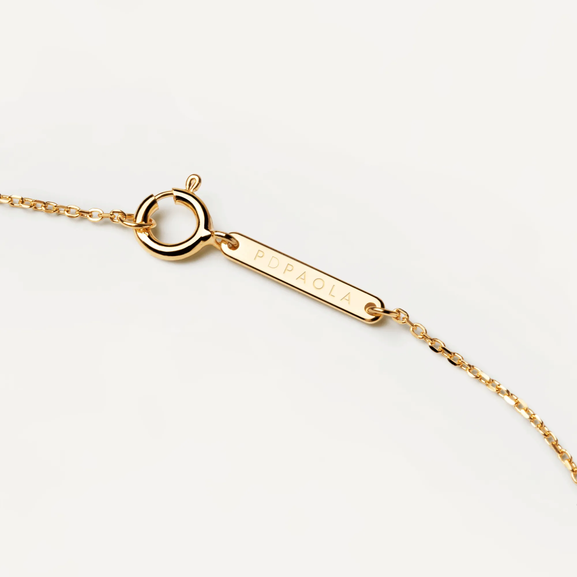 Letter J Circle Necklace