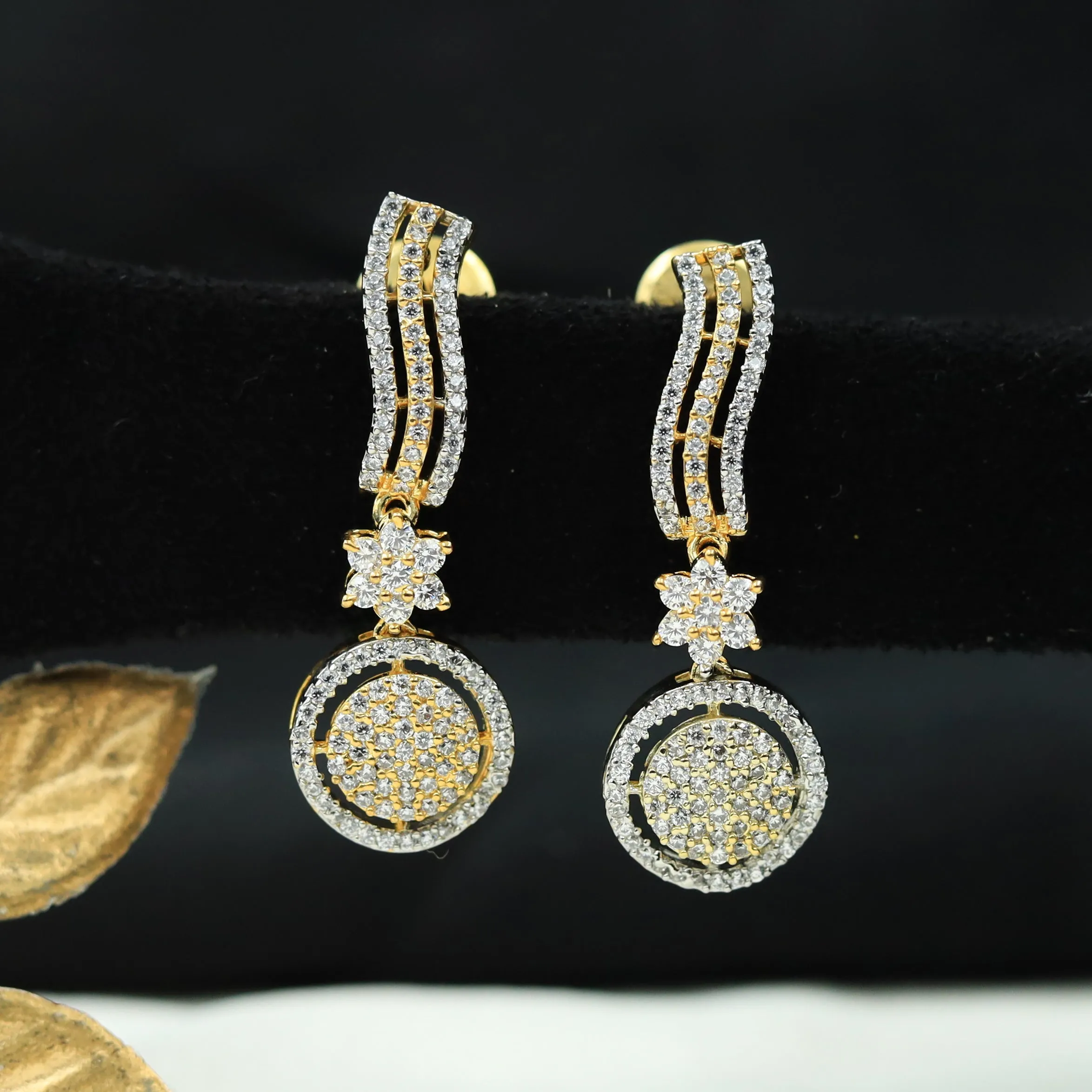 Light Earring Zircon/AD Earring 6153-08