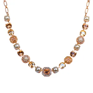 Lovable Square Cluster Necklace in "Cookie Dough" *Custom*