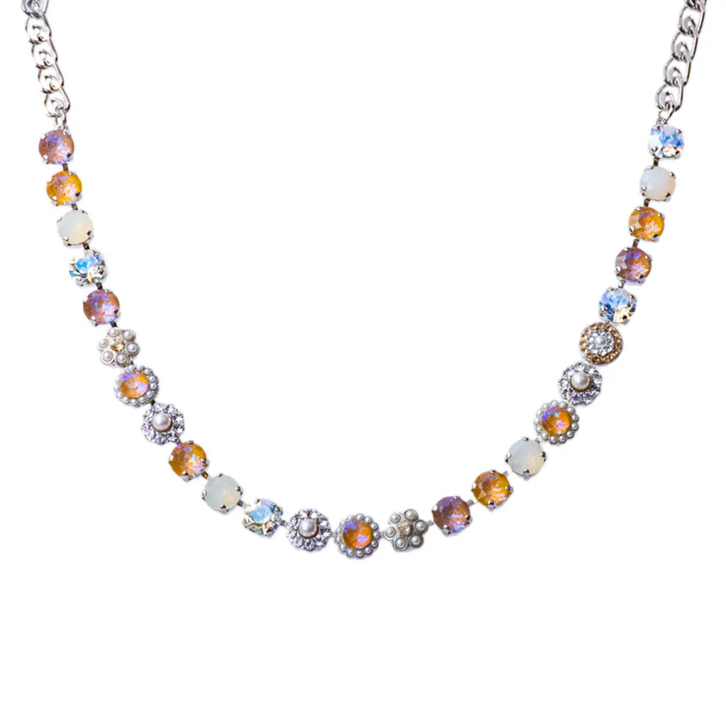 Medium Rosette Necklace in "Butter Pecan" *Custom*