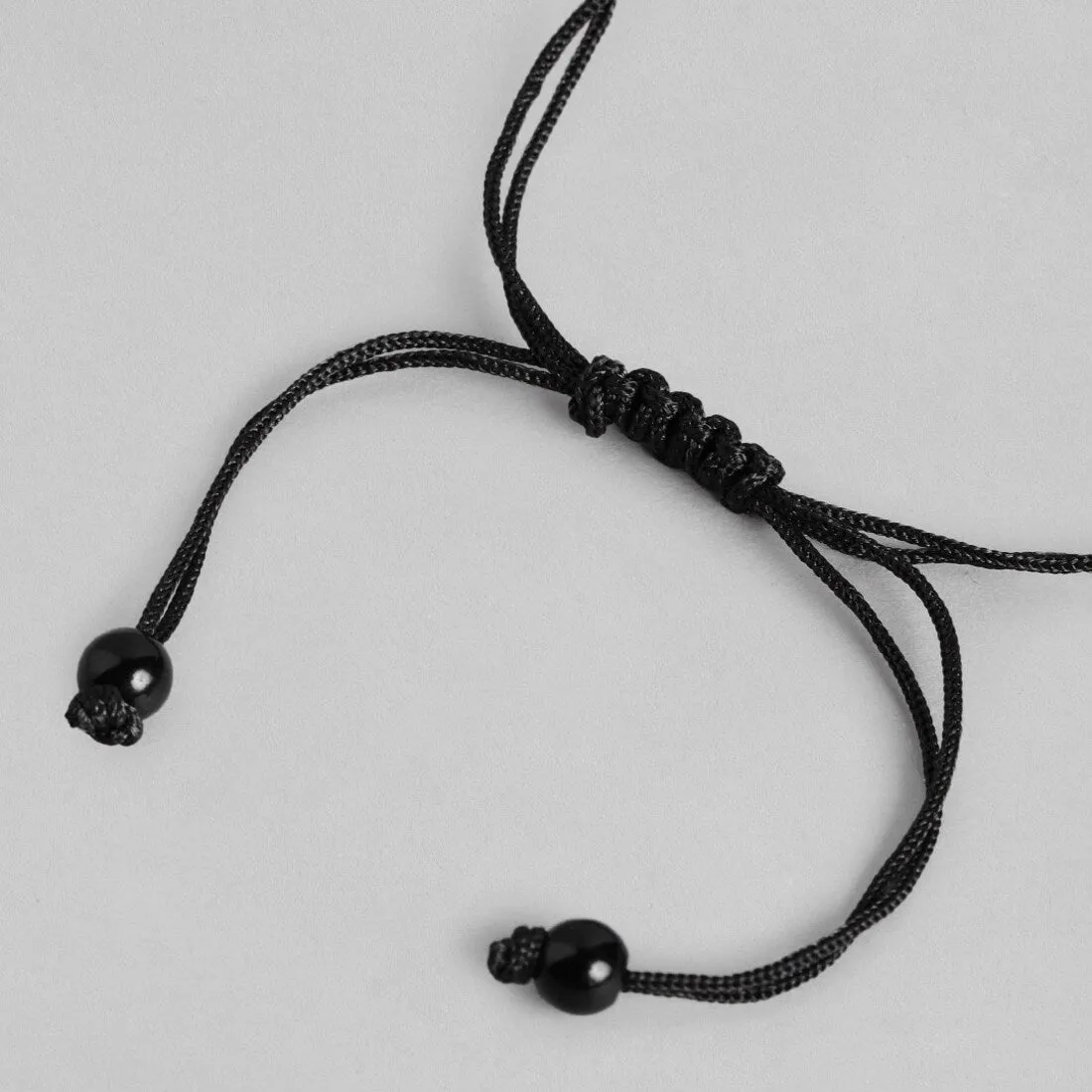 Midnight Bloom 925 Sterling Silver Flower Anklet