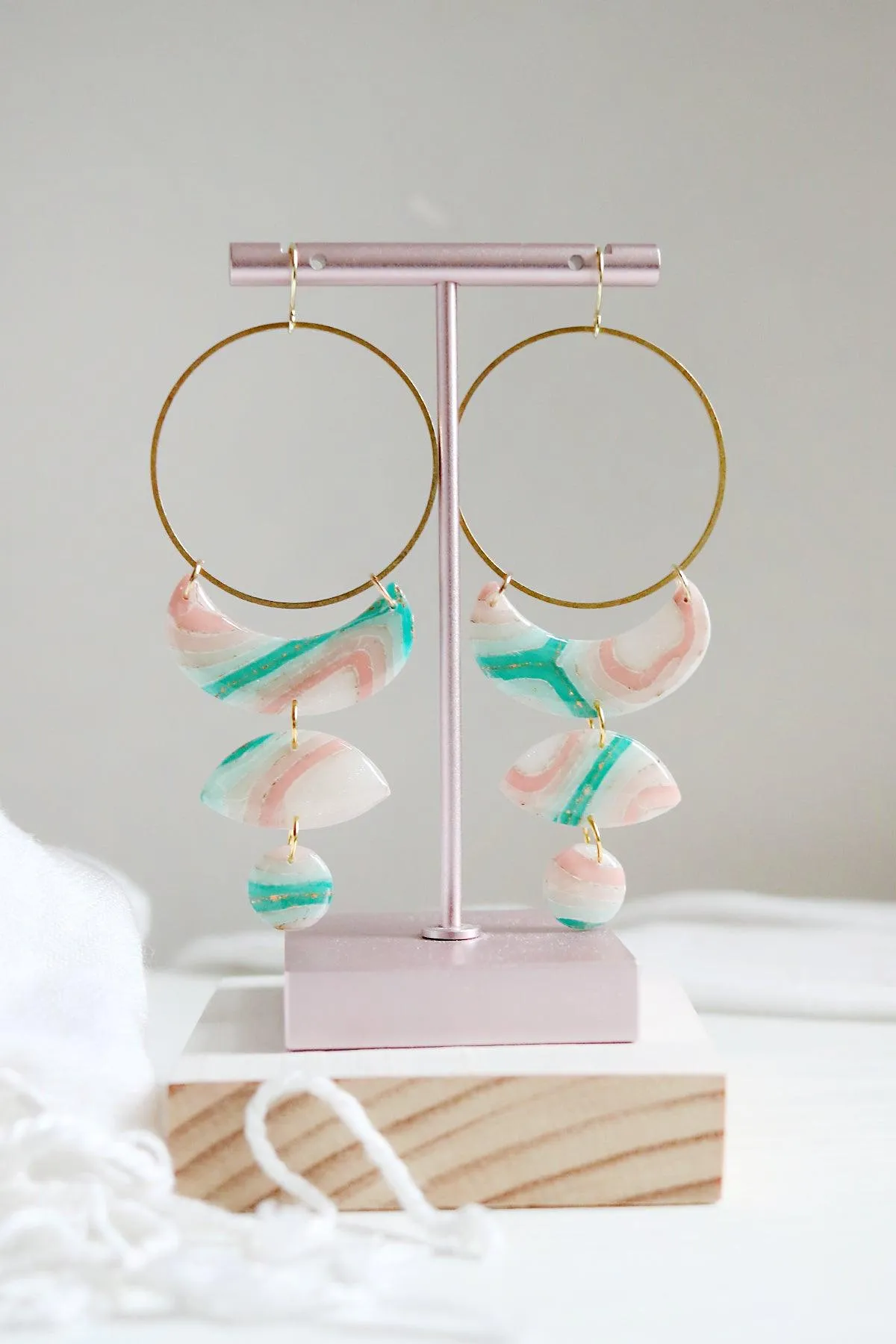 Moon Phase Earrings in Bellevue