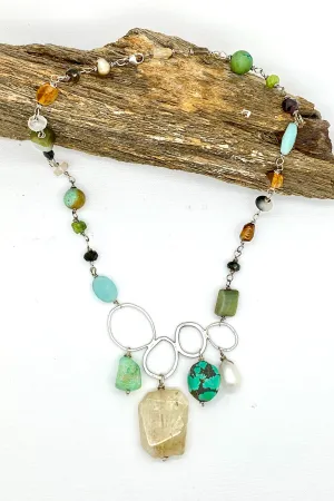Multi-Stones Necklace