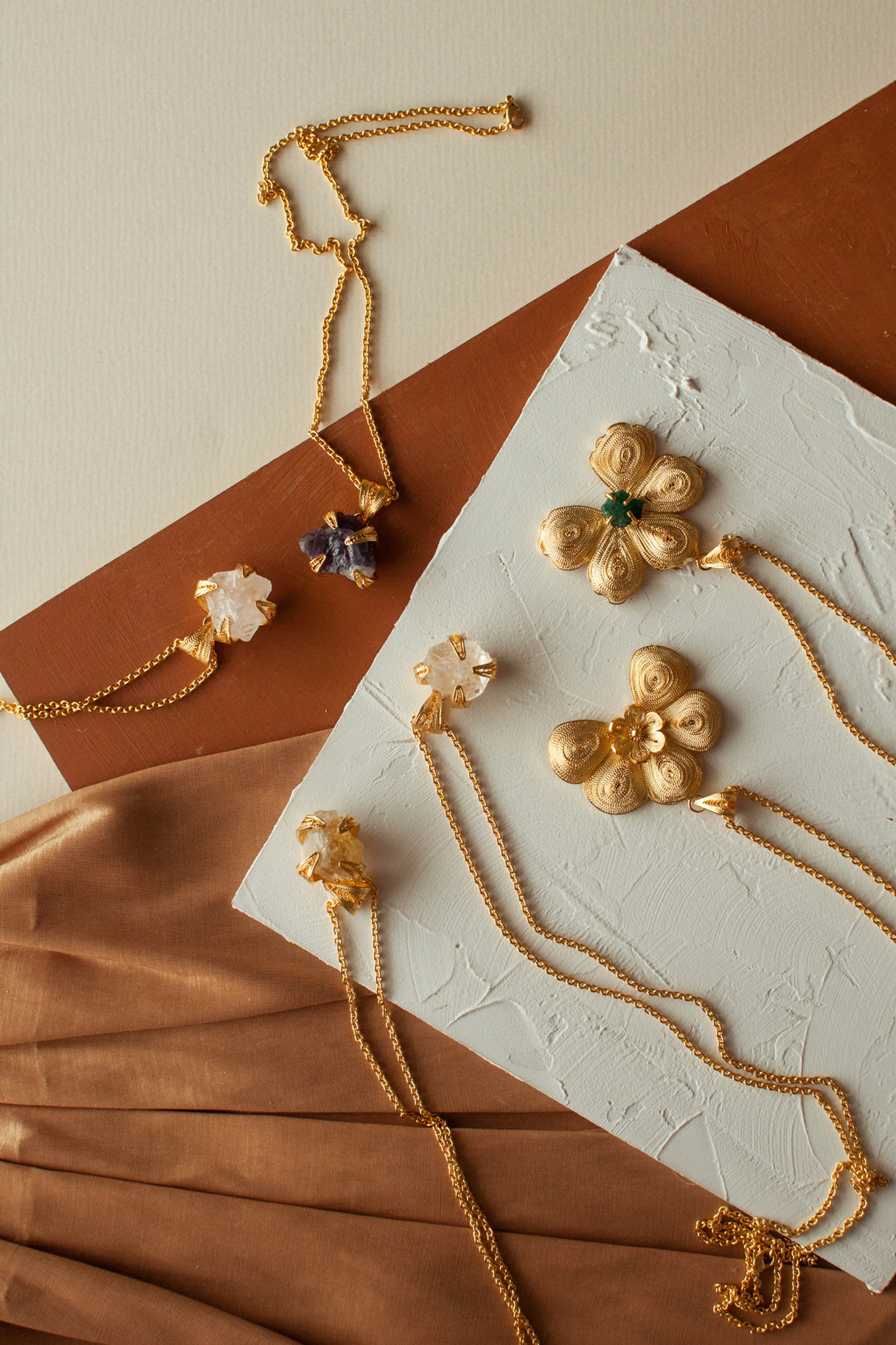 Necklace Citrine