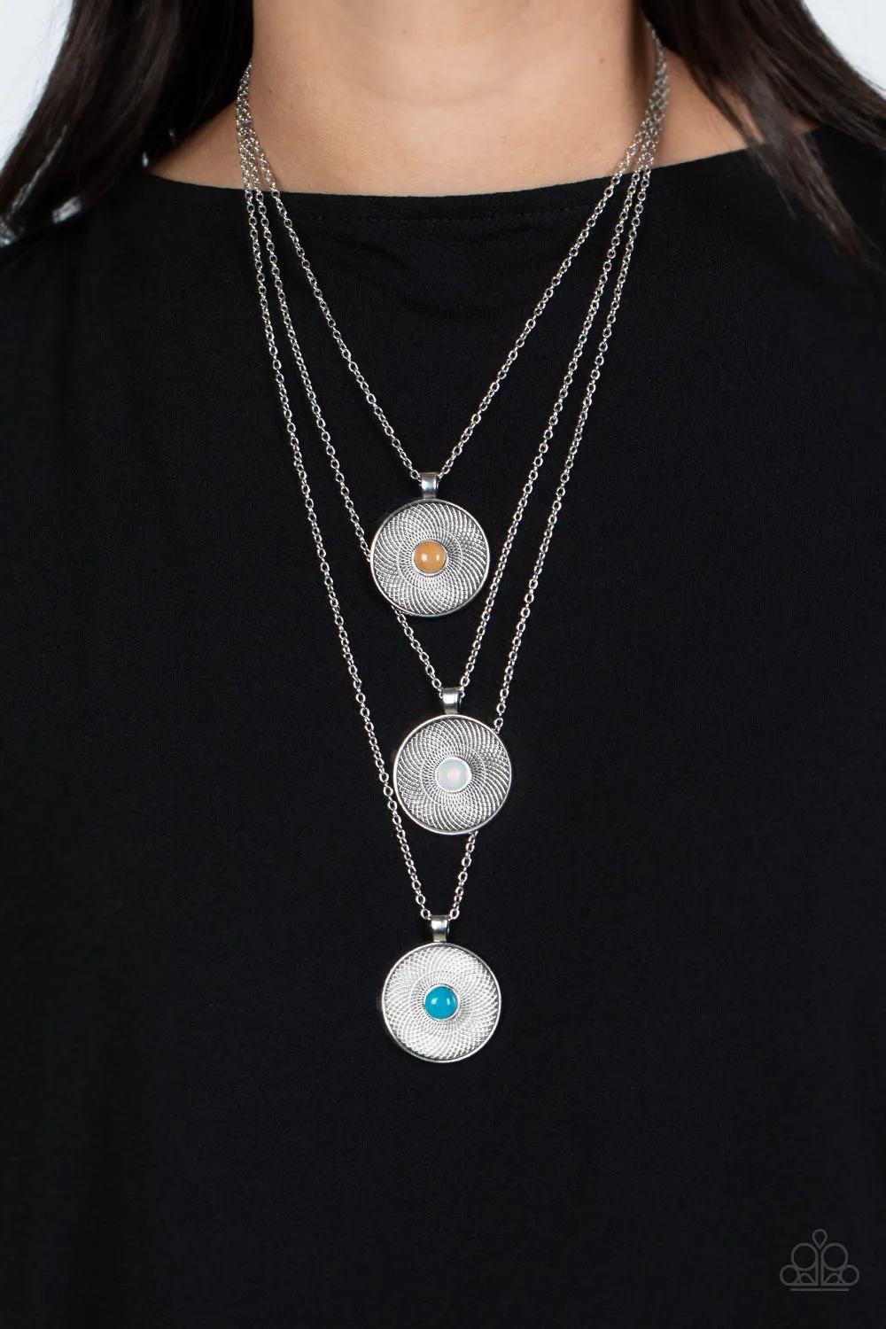Necklaces Geographic Grace - Multi N195 N2349