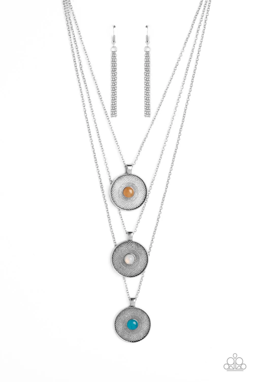 Necklaces Geographic Grace - Multi N195 N2349
