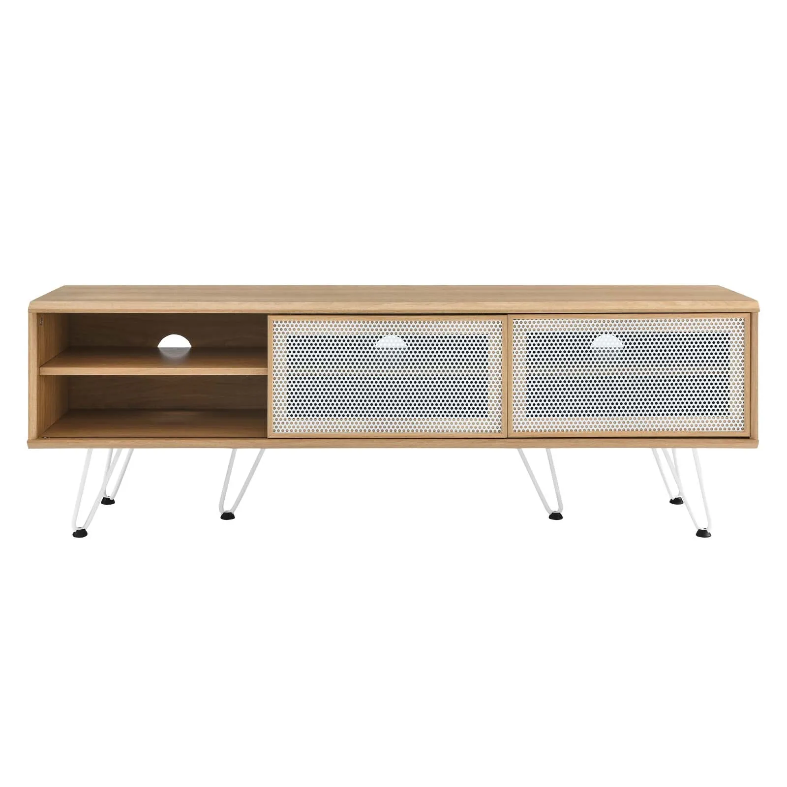 Nomad 59" TV Stand Oak EEI-6203-OAK
