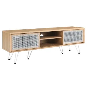 Nomad 59" TV Stand Oak EEI-6203-OAK