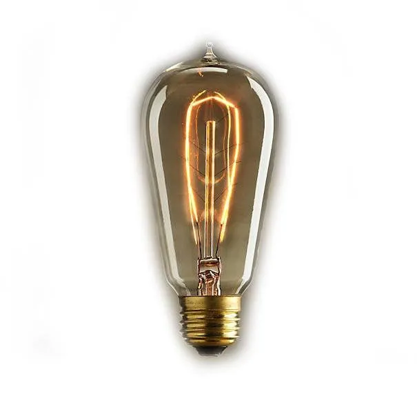 Nostalgic Edison Hairpin Light Bulb - 30 Watt - 4.95 in. Length