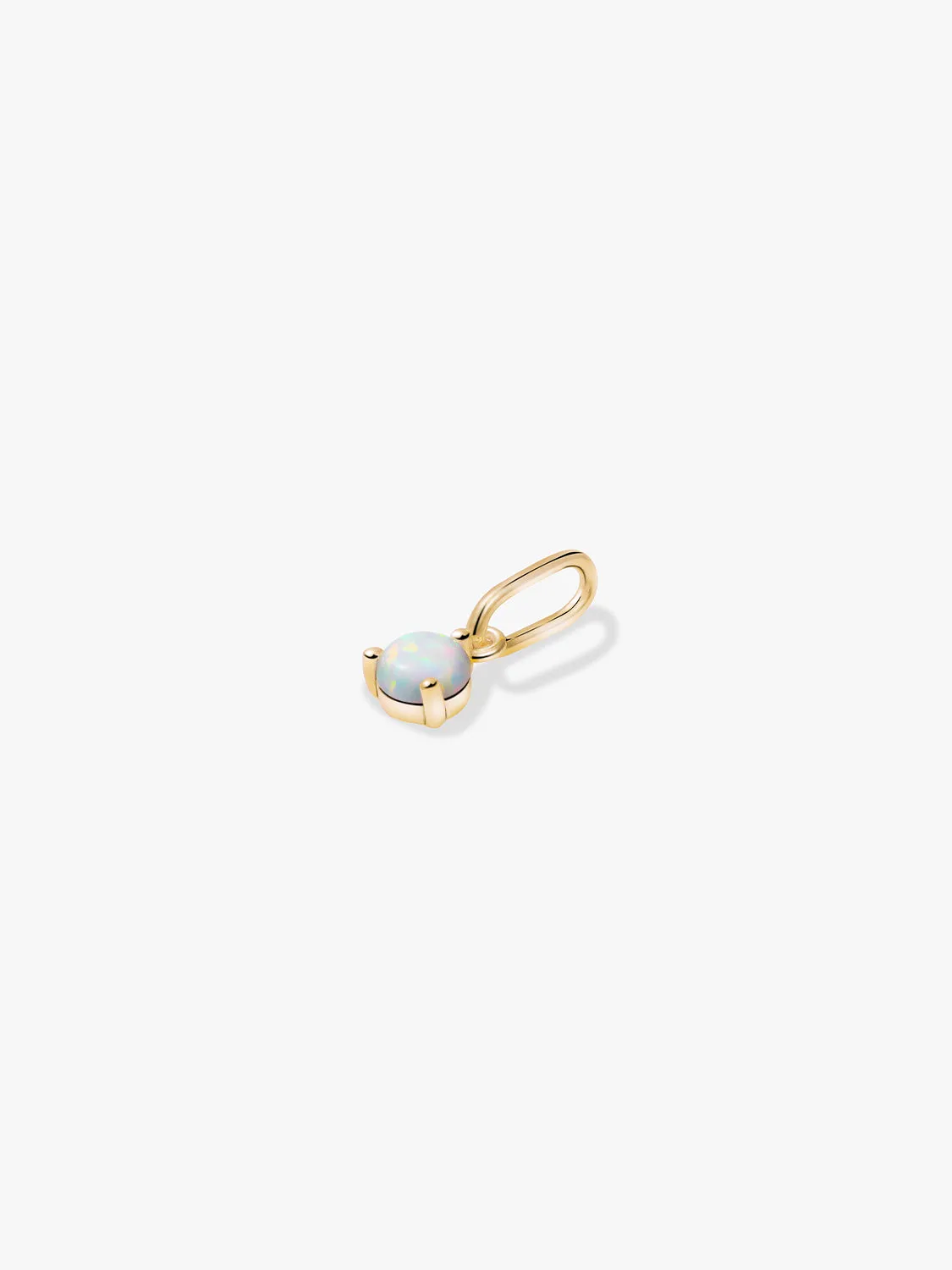 Opal Necklace Charm