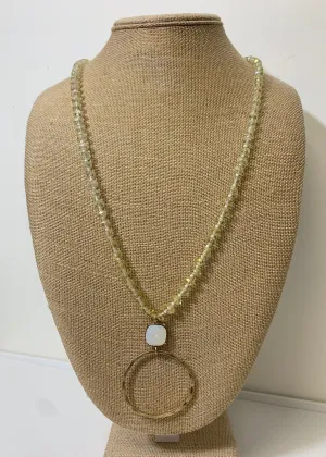 Opal Stone Necklace