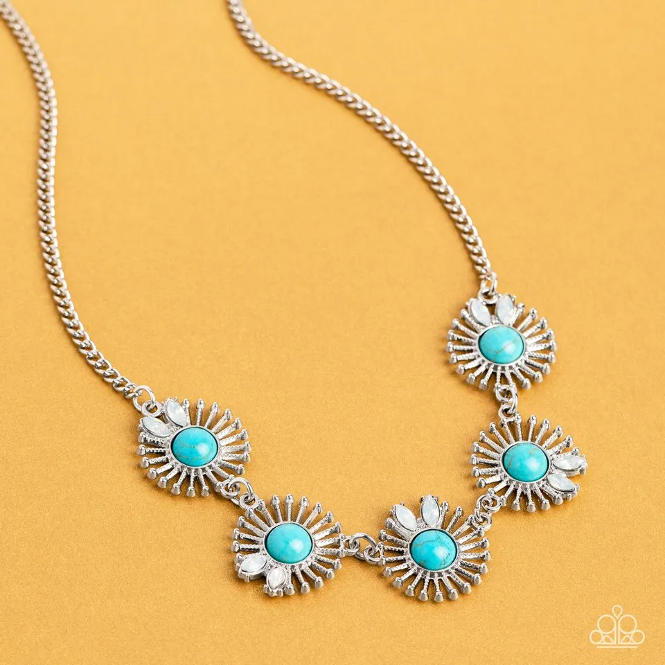 Paparazzi Necklace ~ Fully Solar-Powered - Blue