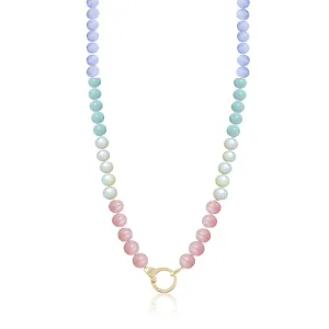 Pastel Beaded Necklace